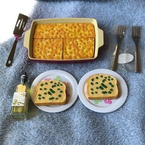 American girl Lasagna Dinner set